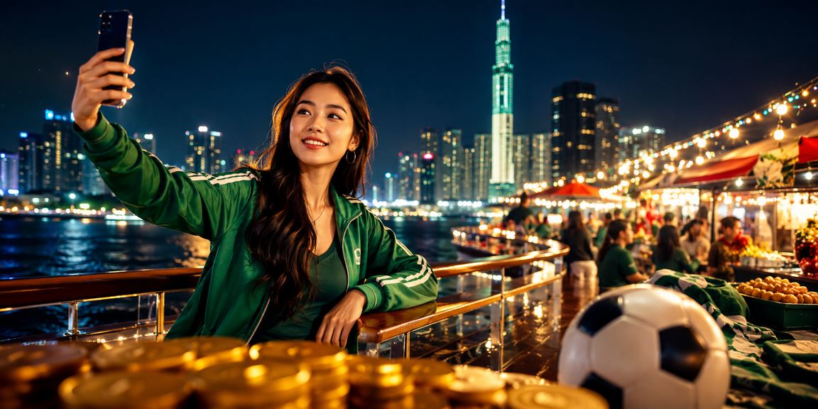 Người hâm mộ bóng đá tại chợ đêm TP.HCM theo dõi trận đấu và đặt cược trực tuyến
